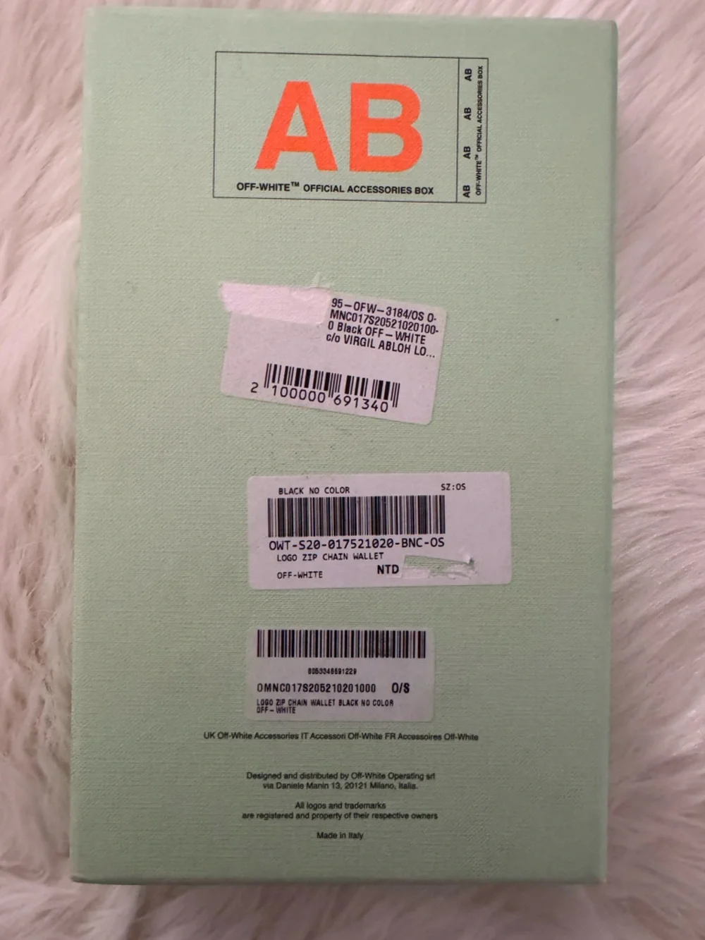 Off-White new tags